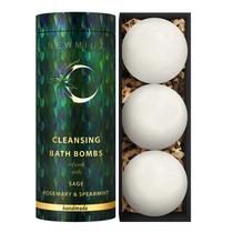 Bombas de banho New Miuz Sage Rosemary Spearmint 300mL x3 Bombas de banho New Miuz Sage Rosemary Spearmint 300mL x3