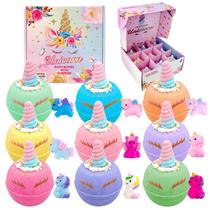 Bombas de Banho Unicórnio Transparente - Brinquedo para Meninas (x9) Bombas de Banho Unicórnio Transparente - Brinquedo para Meninas (x9)