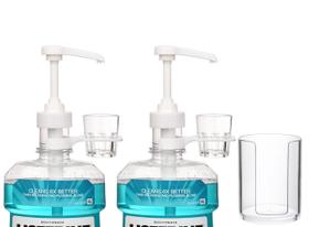 Bombas dispensadoras para frascos de enxaguante bucal Listerine de 1 L ou 1,5 L