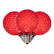 Bombilla de Repuesto Vickerman G50 LED Roja Base Níquel E17/C9