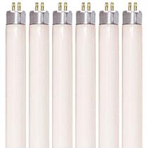 Bombillas KOR F6T5/CW T5 Fluorescentes 6W 4100K Paquete de 6 Bombillas KOR F6T5/CW T5 Fluorescentes 6W 4100K Paquete de 6