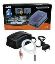 Bombinha Compressor De Ar Para Aquário Completa vazão 4L/min - JAD