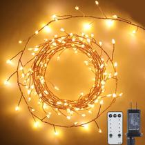 Bombinha de artifício Fairy Lights Minetom 7m 400LED Firefly Warm White