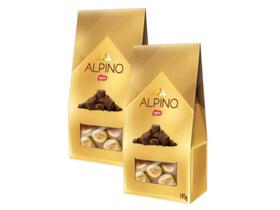 Bombom Alpino ao Leite Presente Nestlé 195 - 2 unid