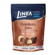 Bombom Chocolate Linea Diet Zero Açúcar Frutas 110g