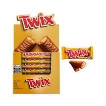 Bombom Chocolate Twix Caramelo - Caixa 18 Unidades 40g