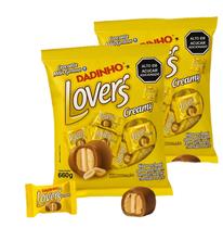 Bombom Dadinho Lovers Creamy 660g C/ 2 Pacotes Bombom Dadinho Lovers Creamy 660g C/ 2 Pacotes