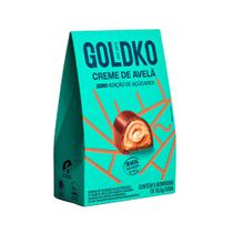 Bombom de Chocolate ao Leite Recheado de Creme de Avelã Goldko 67,5g