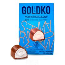 Bombom de Chocolate ao Leite Recheado de Marshmallow Goldko 57,5g Bombom de Chocolate ao Leite Recheado de Marshmallow Goldko 57,5g