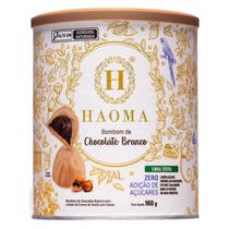 Bombom de Chocolate Branco Linha Stevia Zero Açúcar Haoma 200g