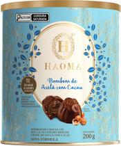 Bombom de Chocolate Haoma com recheio de Avelã com Cacau