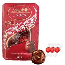 Bombom De Chocolate Suiço, Lindt Lindor, 1 Caixa De 37g Bombom De Chocolate Suiço, Lindt Lindor, 1 Caixa De 37g