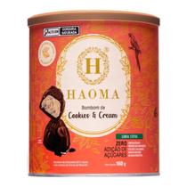 Bombom de Cookies e Cream Linha Stevia Zero Açúcar Haoma 200g
