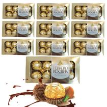 Bombom Ferrero Rocher 100g ( 8 Unidades) - Kit C/ 5 Caixas