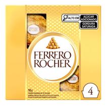 Bombom Ferrero Rocher 4 unidades