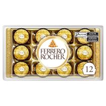 Bombom Ferrero Rocher Bandeja 150g 12 Unidades