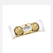 BOMBOM FERRERO ROCHER Kit 3 UNIDADES 12,5G CADA