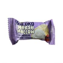 Bombom GoldKo Marshmallow com Chocolate Branco e Cookies Zero Adição de Açúcares 11,5g