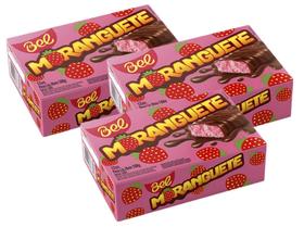Bombom Moranguete para Presente 108g - 3 caixas