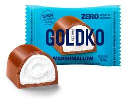 Bombom Recheado de Marshmallow Zero Açúcar Goldko 11,5g