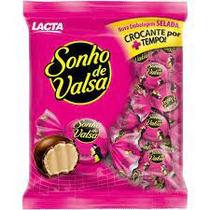 Bombom Sonho de Valsa Pct 1kg (50 Unidades em Media No Pacote)