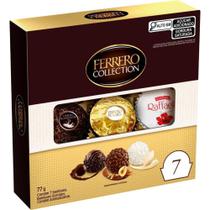 Bombom Sortido Ferrero Collection 77g 7 Unidades