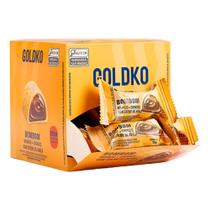 Bombom Zero Açúcar Branco E Creme De Avelã Goldko 15g Bombom Zero Açúcar Branco E Creme De Avelã Goldko 15g