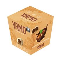 Bombom zero açúcar recheio creme de avelã caixa com 18 un 15g cada yamo topway Bombom zero açúcar recheio creme de avelã caixa com 18 un 15g cada yamo topway