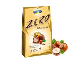Bombom Zero Açúcar Recheio Creme de Avelã Montevérgine 80g