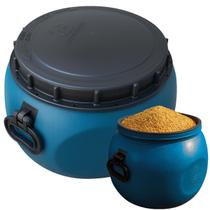 Bombona 30l Guarda Racao Equinos Bovinos Caprinos Aves Nova MCSB