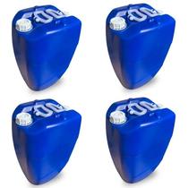 Bombona 50L Azul Para Tinta - 4 Pçs