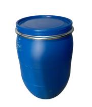 Bombona plastica 100 litros tampa removivel e braçadeira metalica para reuso