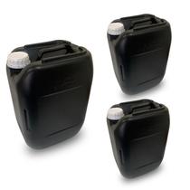 Bombona Preta Reciclada Com Boca Pequena - 3 Pçs