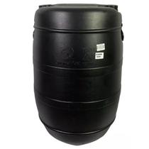 Bombona Tambor De Plástico 100 Litros Tampa Fixa Duas Bocas