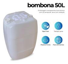 Bombona Transparente 50L Para Pescador - 2 Pçs