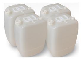 Bombona Transparente 50L Para Roupa - 4 Pçs