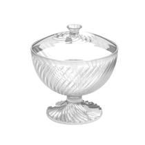 Bomboniere Baleiro Porta Doce Bombons Decoração Com Base Incolor 1,6l Plasutil Bomboniere Baleiro Porta Doce Bombons Decoração Com Base Incolor 1,6l Plasutil