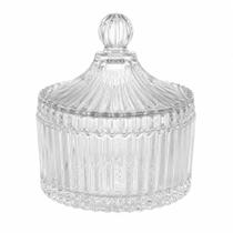 Bomboniere de Vidro 500ml Com Tampa Germany Clear Em Casa Bomboniere de Vidro 500ml Com Tampa Germany Clear Em Casa