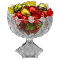 Bomboniere de Vidro Grande 18cm x 18cm Baleiro Vaso Taça 1200ml Bomboniere de Vidro Grande 18cm x 18cm Baleiro Vaso Taça 1200ml