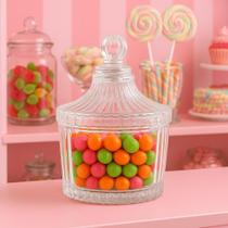 Bomboniere de Vidro Lapidada 6x9 Ideal Para Decoração e Doces Bomboniere de Vidro Lapidada 6x9 Ideal Para Decoração e Doces
