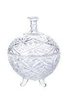 Bomboniere De Vidro Vivian 850 Ml - Em Casa Tem