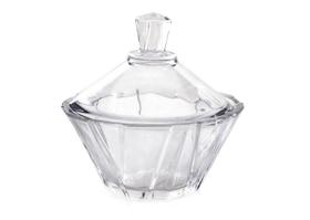 Bomboniere Galaxy Compoteira em Vidro com Tampa 13x12cm