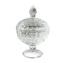 Bomboniere Memoir 380ml Vidro Com Tampa Wincy Casa Potiche