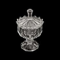 Bomboniere Potiche c/ Pé de Cristal Mali 14,5 cm - Lyor Bomboniere Potiche c/ Pé de Cristal Mali 14,5 cm - Lyor