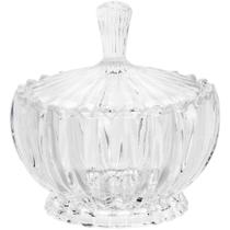 Bomboniere Potiche de Vidro 10X11cm N240326-4 - Quanhe Bomboniere Potiche de Vidro 10X11cm N240326-4 - Quanhe
