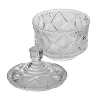 Bomboniere Vidro Pote Com Tampa 15cm Doce Bombons Decoração Bomboniere Vidro Pote Com Tampa 15cm Doce Bombons Decoração