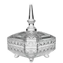 Bomboniere Vidro Tenerife Luxo 760ml Para Balas e Bombons