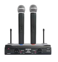 Bomge 2 Sistemas De Microfone Sem Fio UHF 230U Canal Duplo