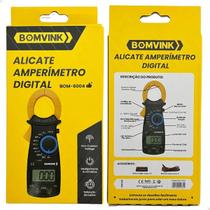 BomVink Alicate Amperímetro Digital BOM - 6004 BomVink Alicate Amperímetro Digital BOM - 6004