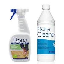 Bona - kit cleaner concentrado 1lt + cleaner spray pronto uso 1lt